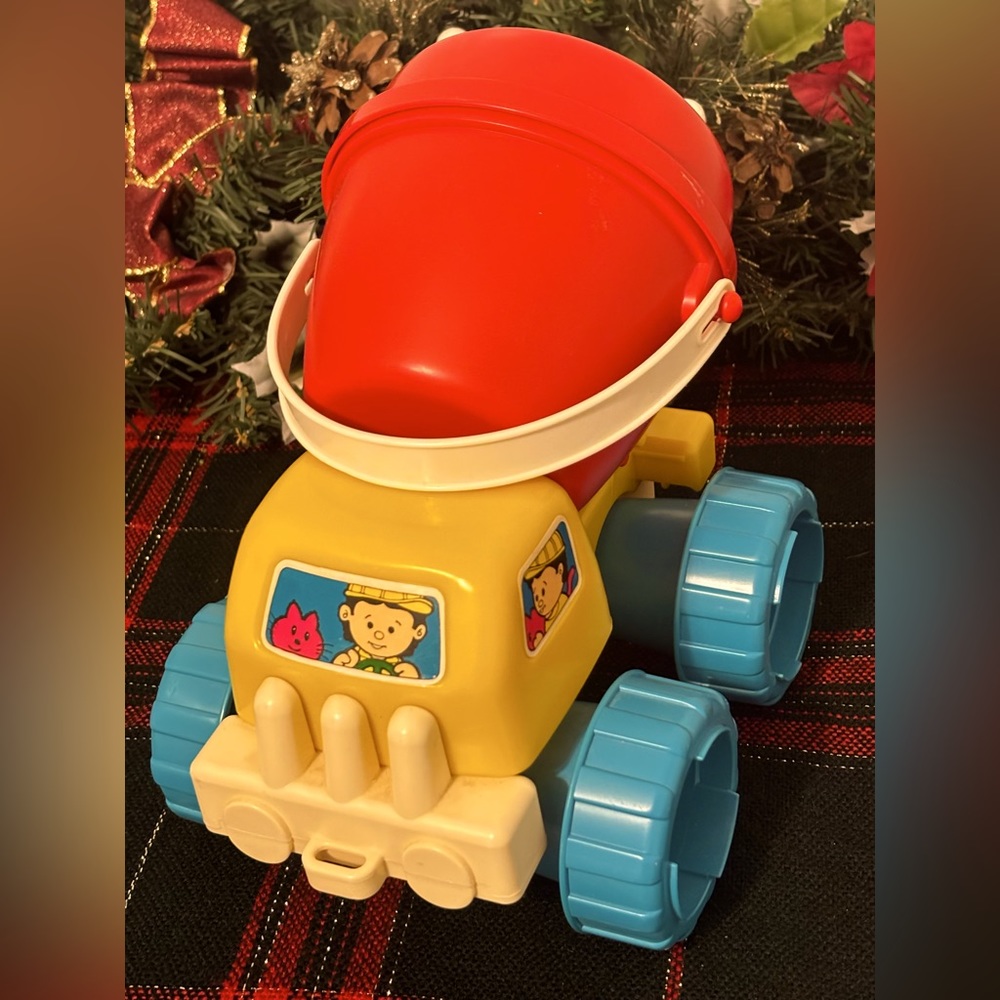 BRAND-NEW & HARD-TO-FIND, “TOMY” CEMENT MIXER DUMP TRUCK - CIRCA THE 70’S…